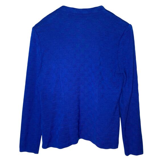 Misook Knit Open Front Jacket - Picture 3 of 5